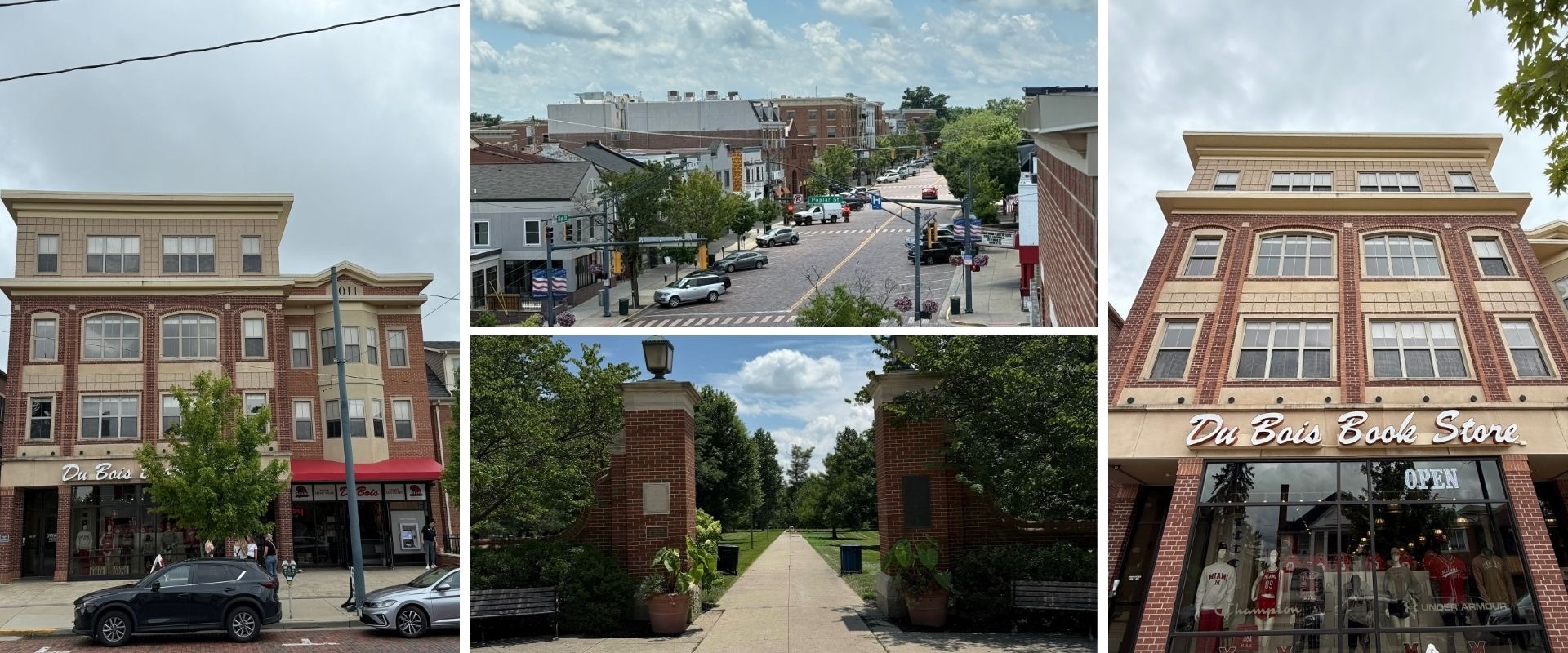 Downtown Oxford street view