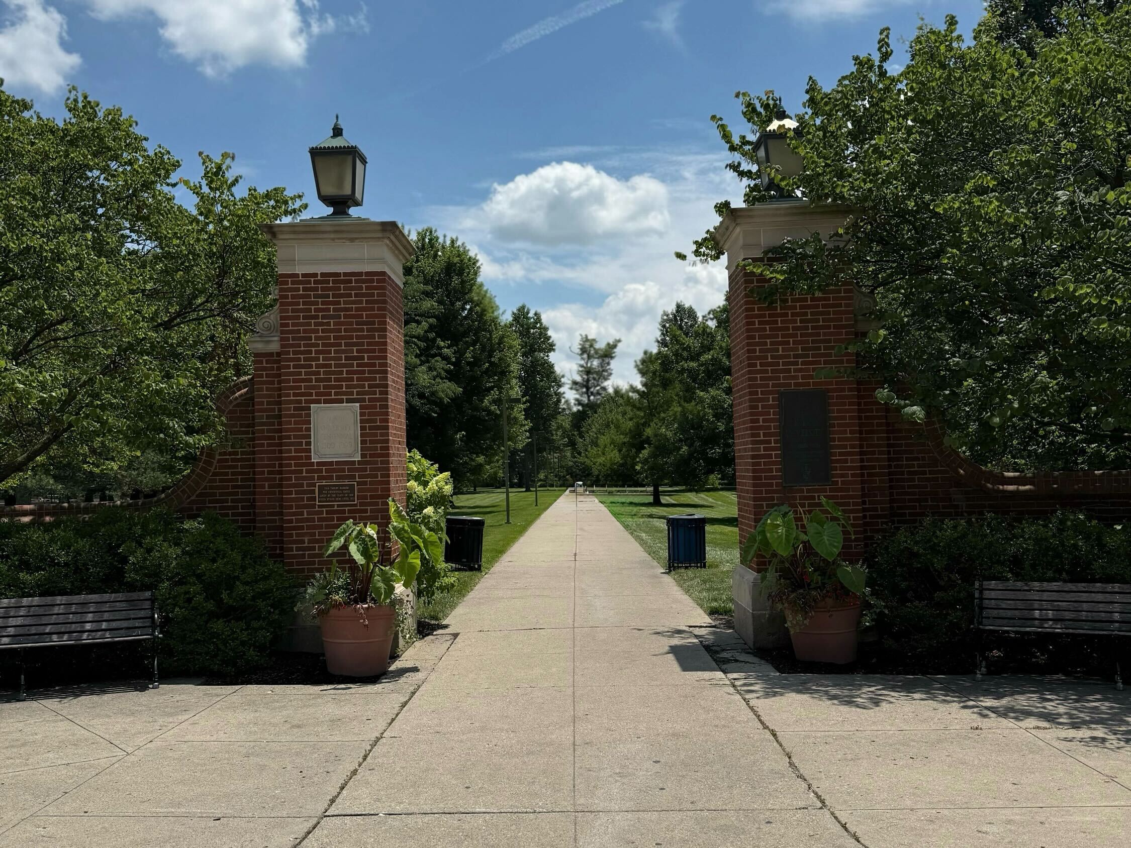 Downtown Oxford street view