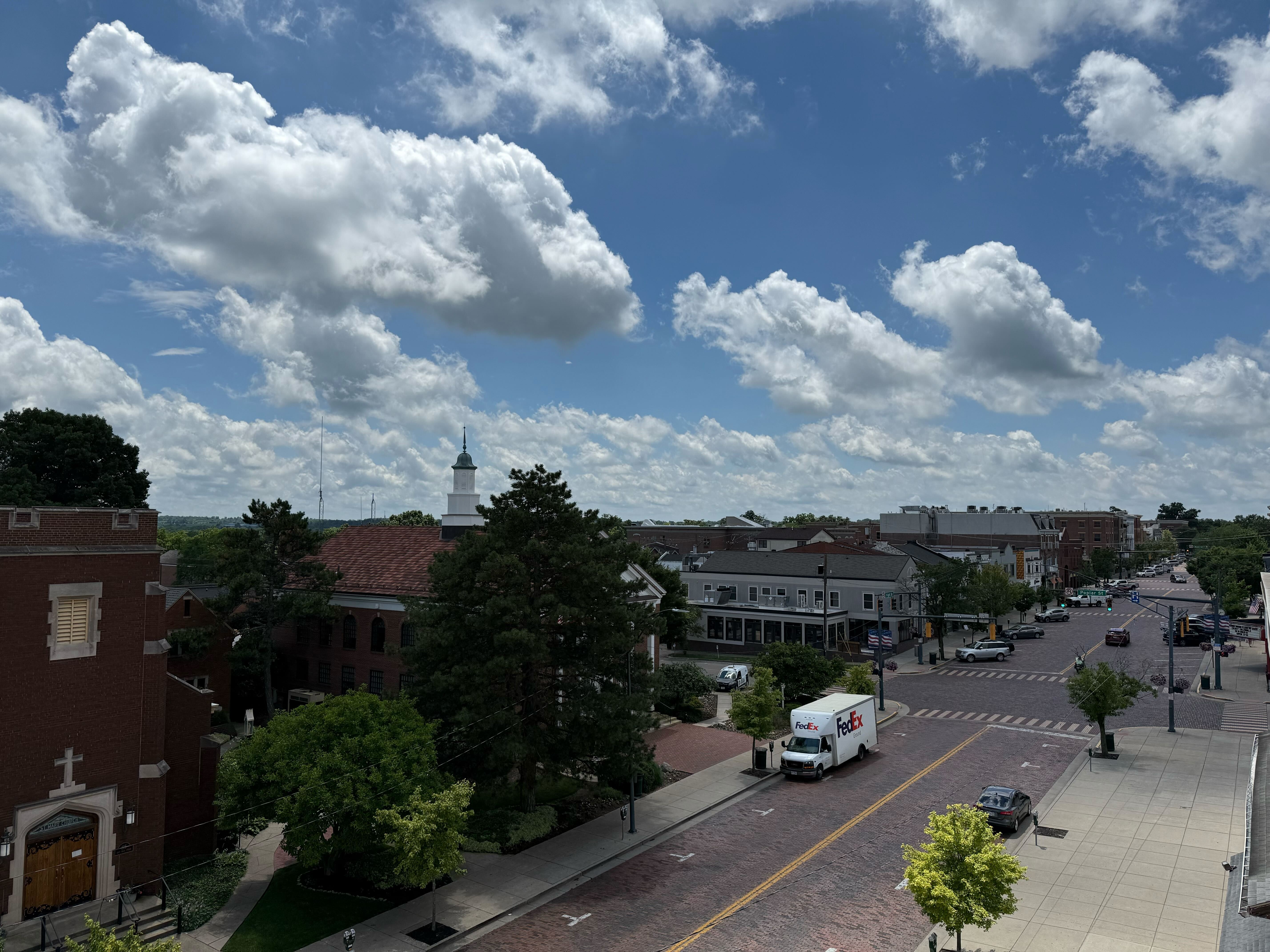 Downtown Oxford street view